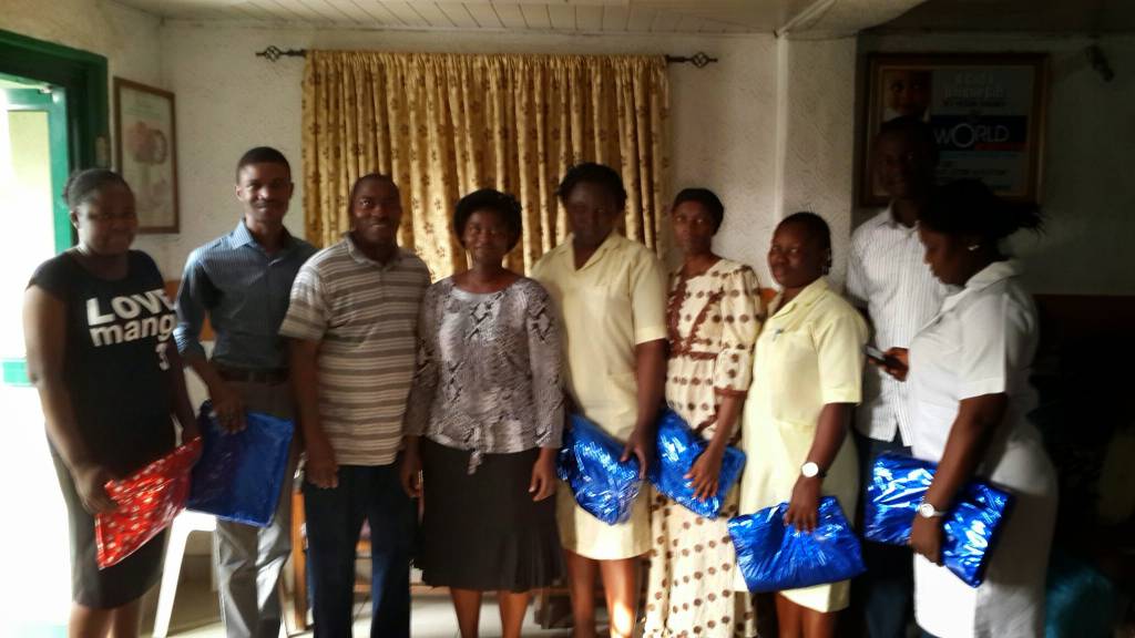 Dr Dare with Early Staff